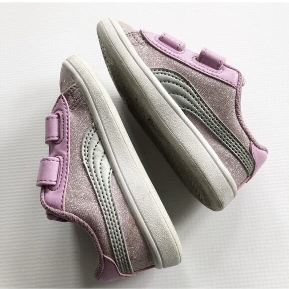 Puma Pink Glitter Sneakers Size 6 - Picture 5 of 10